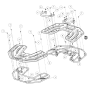 Пластикова платформа верхня (задня) SEGWAY SNARLER AT5L Пластикова платформа верхня (задня) SEGWAY SNARLER AT5L