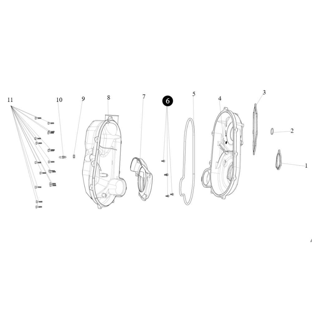 Болт кришки варіатора ATV SEGWAY SNARLER AT6L (NEW)
