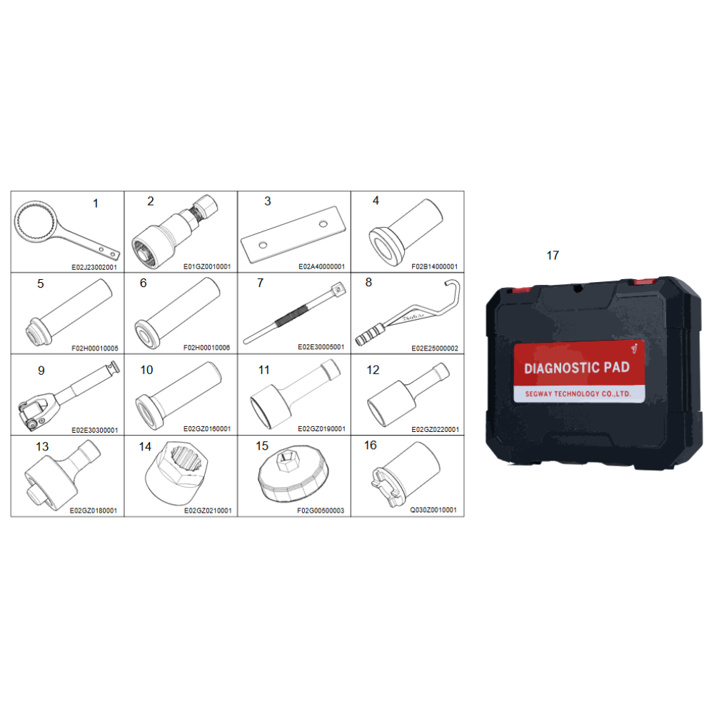 Інструмент для заміни ременя варіатора ATV SEGWAY Інструмент для заміни ременя варіатора ATV SEGWAY