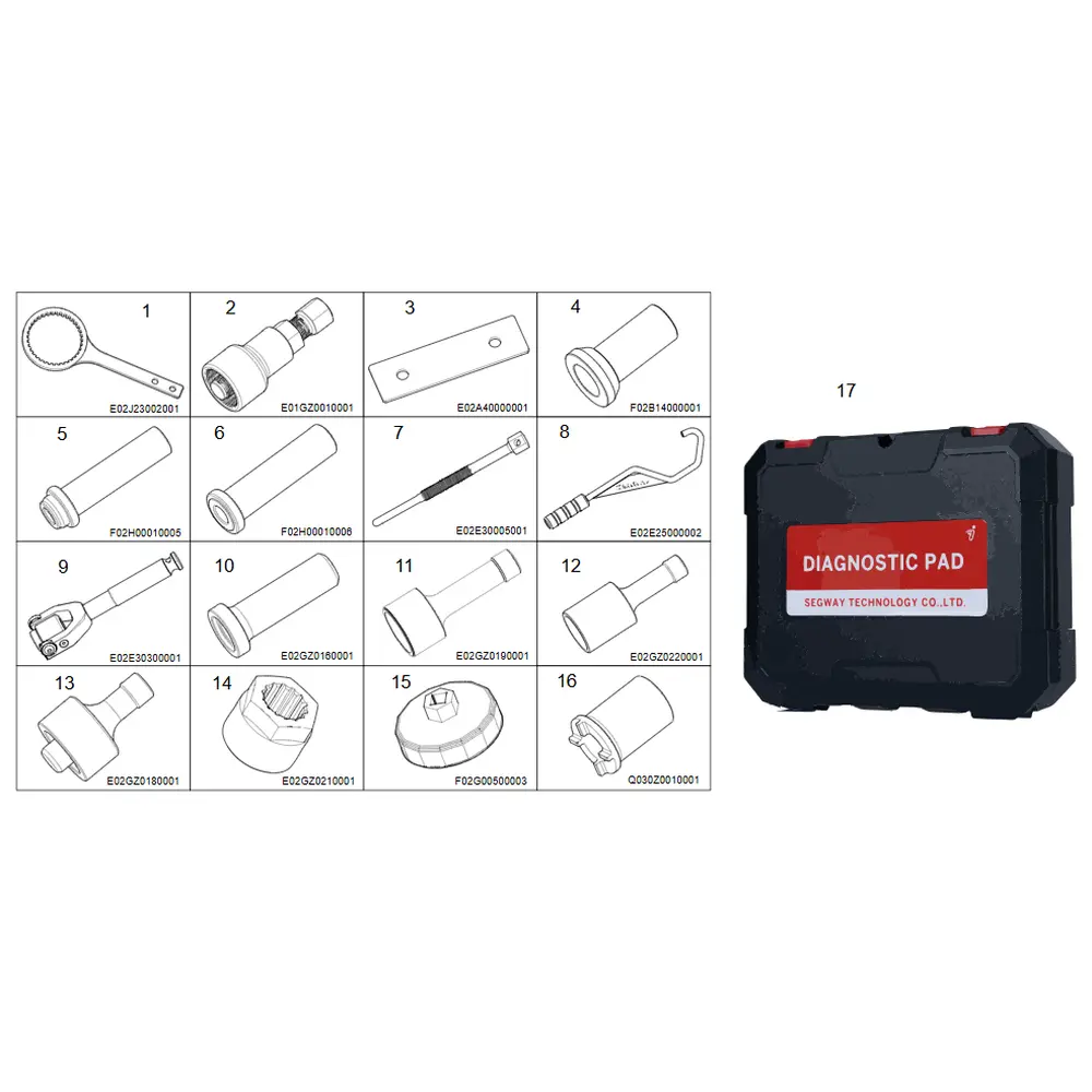 Інструмент для заміни ременя варіатора ATV SEGWAY