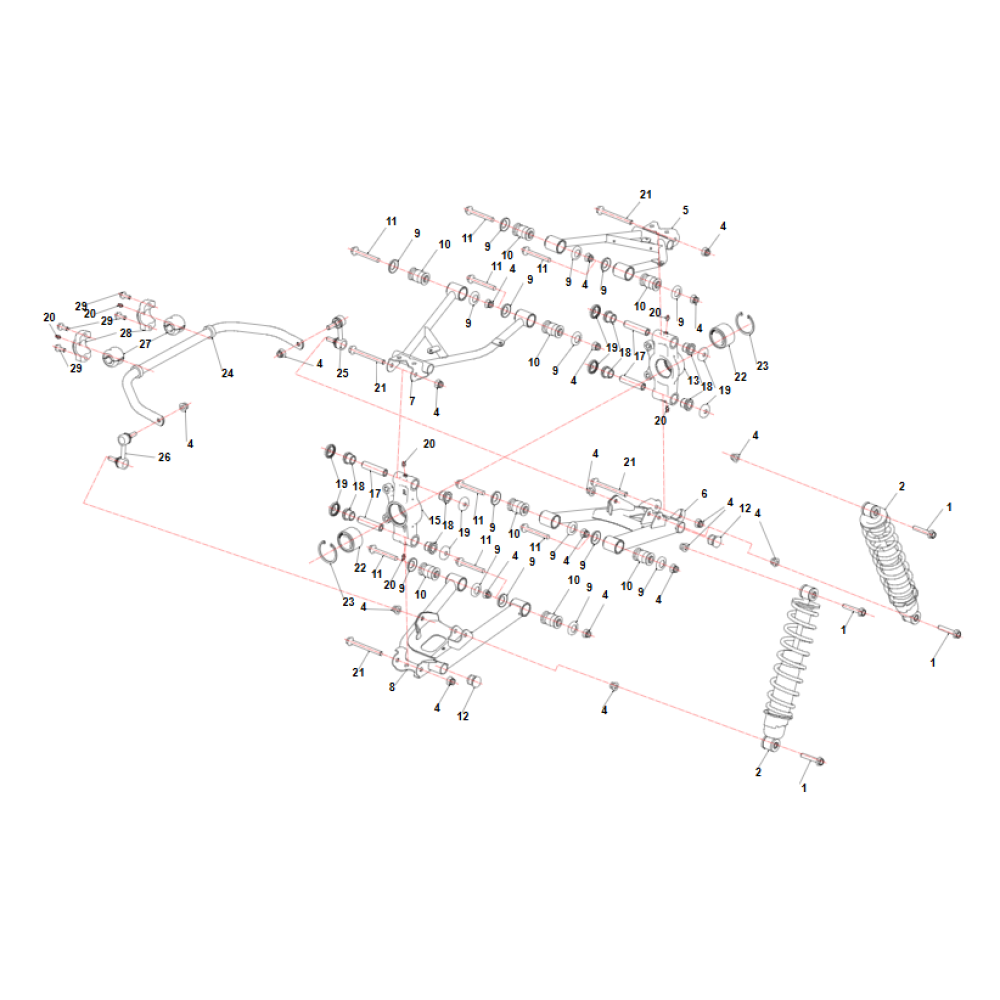 Ступиця заднього колеса (права) ATV SEGWAY SNARLER AT5L Ступиця заднього колеса (права) ATV SEGWAY SNARLER AT5L