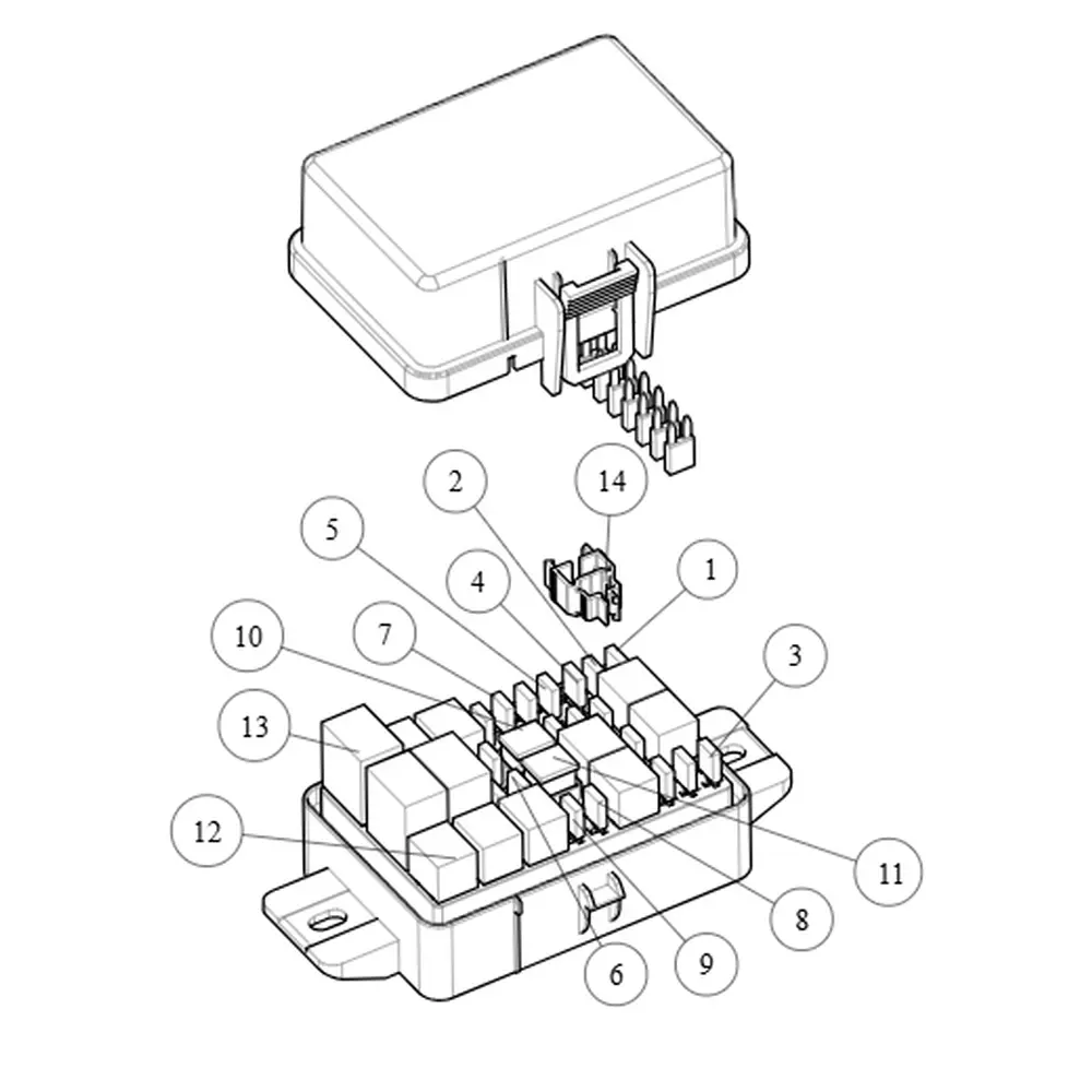 Реле (5pin) ATV SEGWAY SNARLER AT5L/AT6L