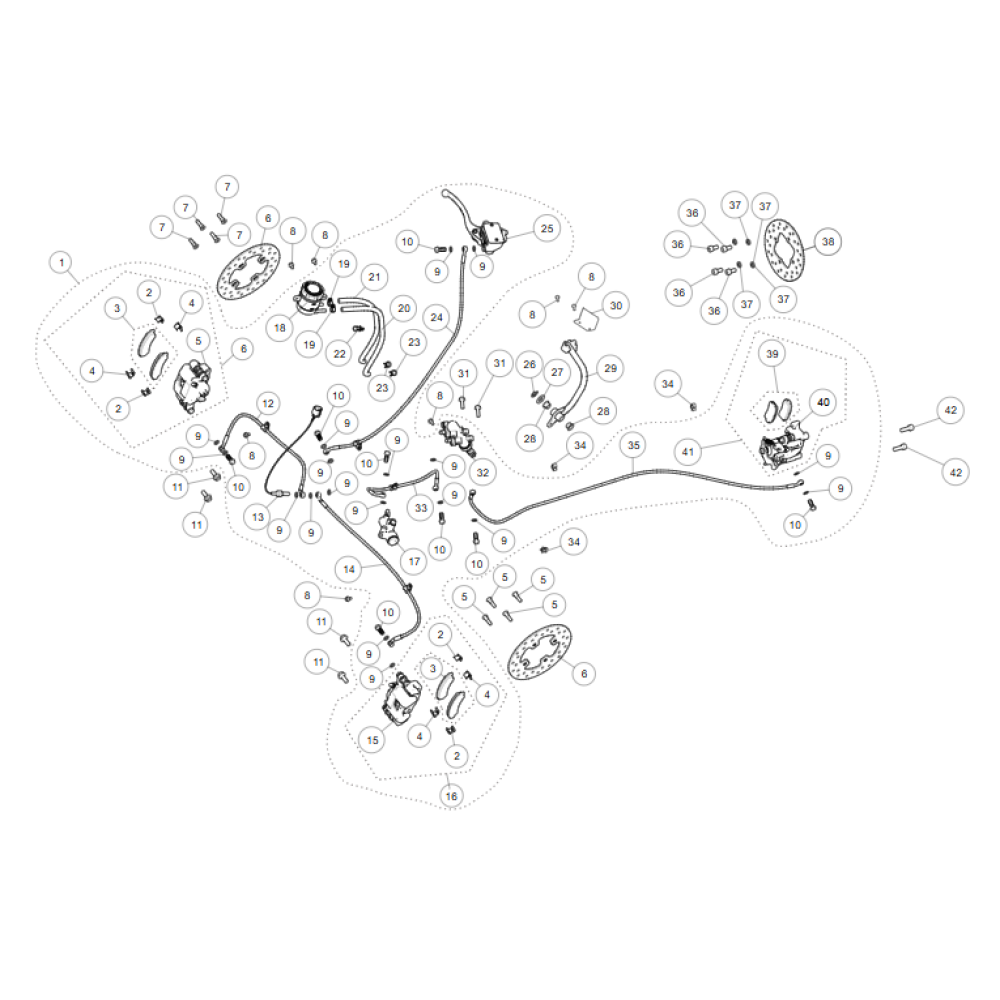 Диск гальмівний передній ATV SEGWAY SNARLER AT5L