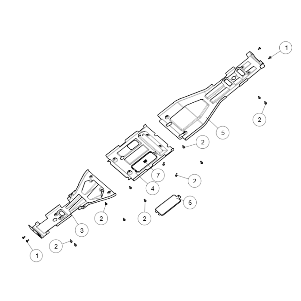 Кришка захисту нижньої частини рами (зливу масла) ATV SEGWAY SNARLER AT5L