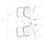 Кронштейн кріплення захисту рук (правий) ATV SEGWAY SNARLER AT5L/AT6L/AT10L
