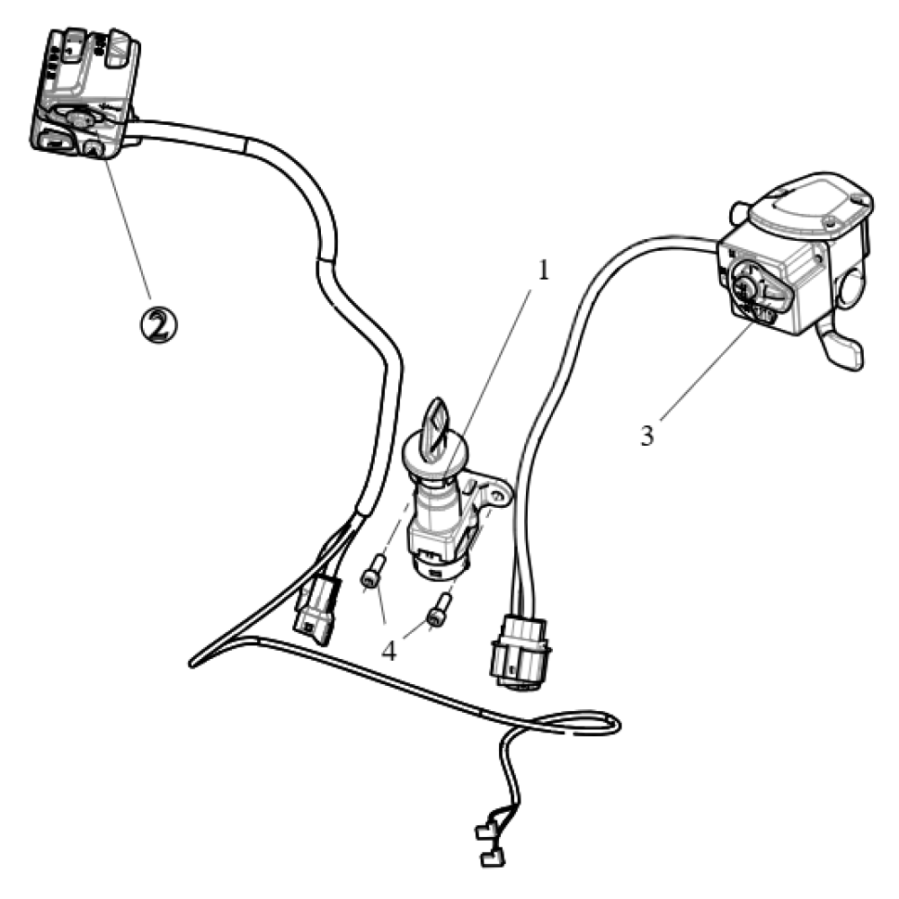 Блок управління (лівий) ATV SEGWAY SNARLER AT5L
