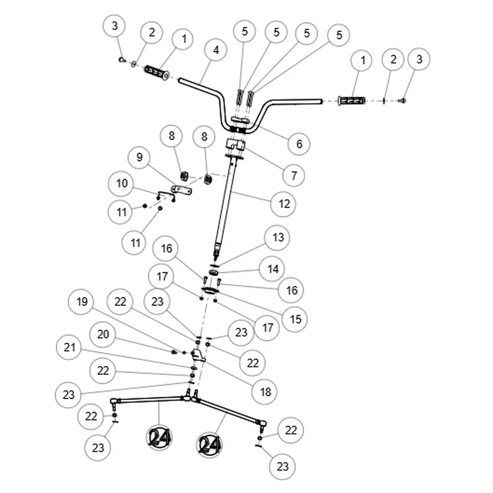 Рульова тяга ATV SEGWAY SNARLER AT5L