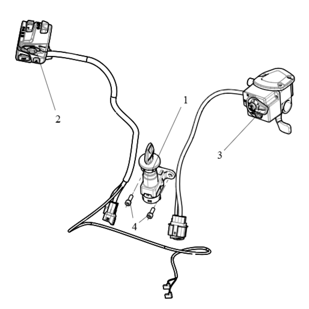 Блок управління (правий) ATV SEGWAY SNARLER AT5L