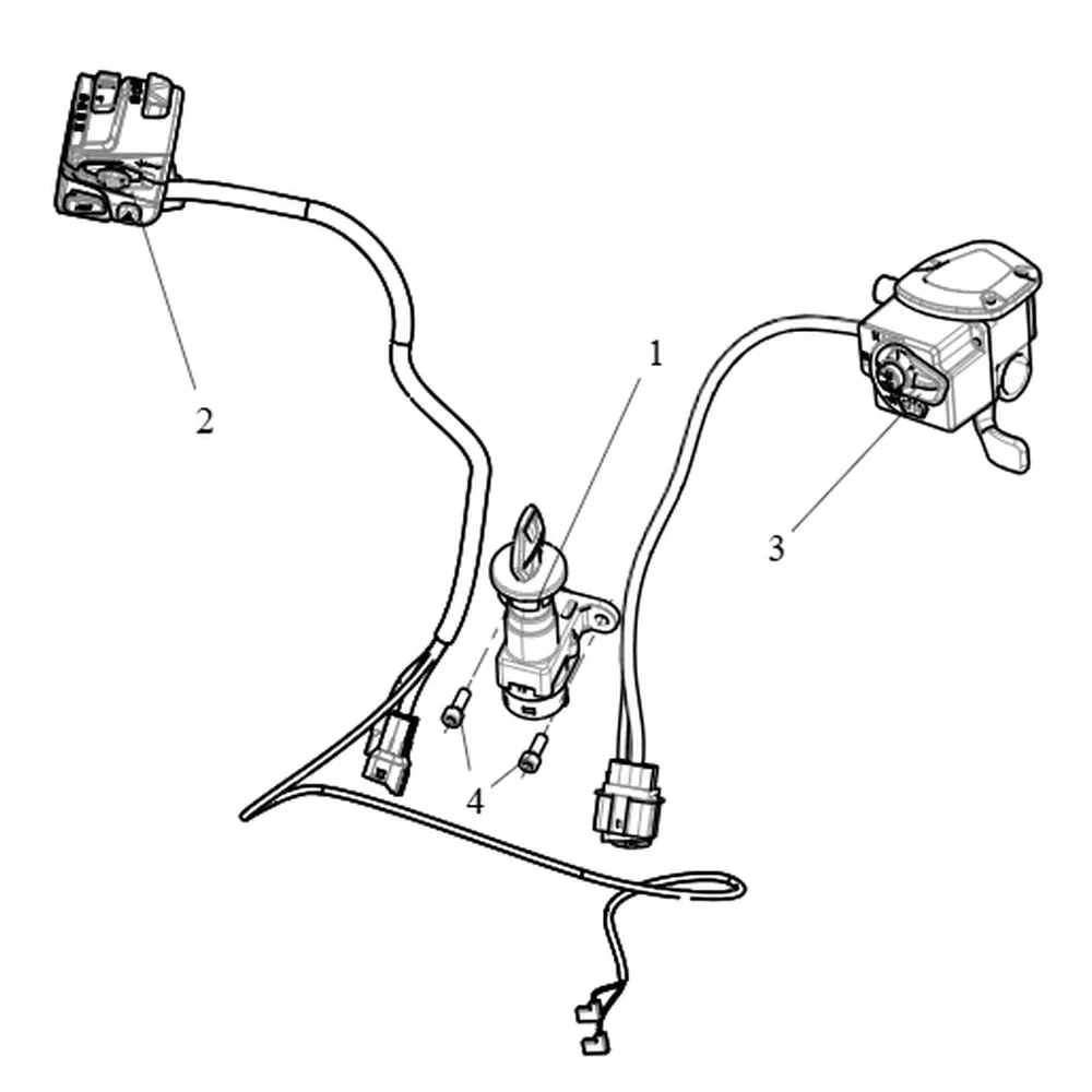 Замок запалювання (комплект) ATV SEGWAY SNARLER AT5L
