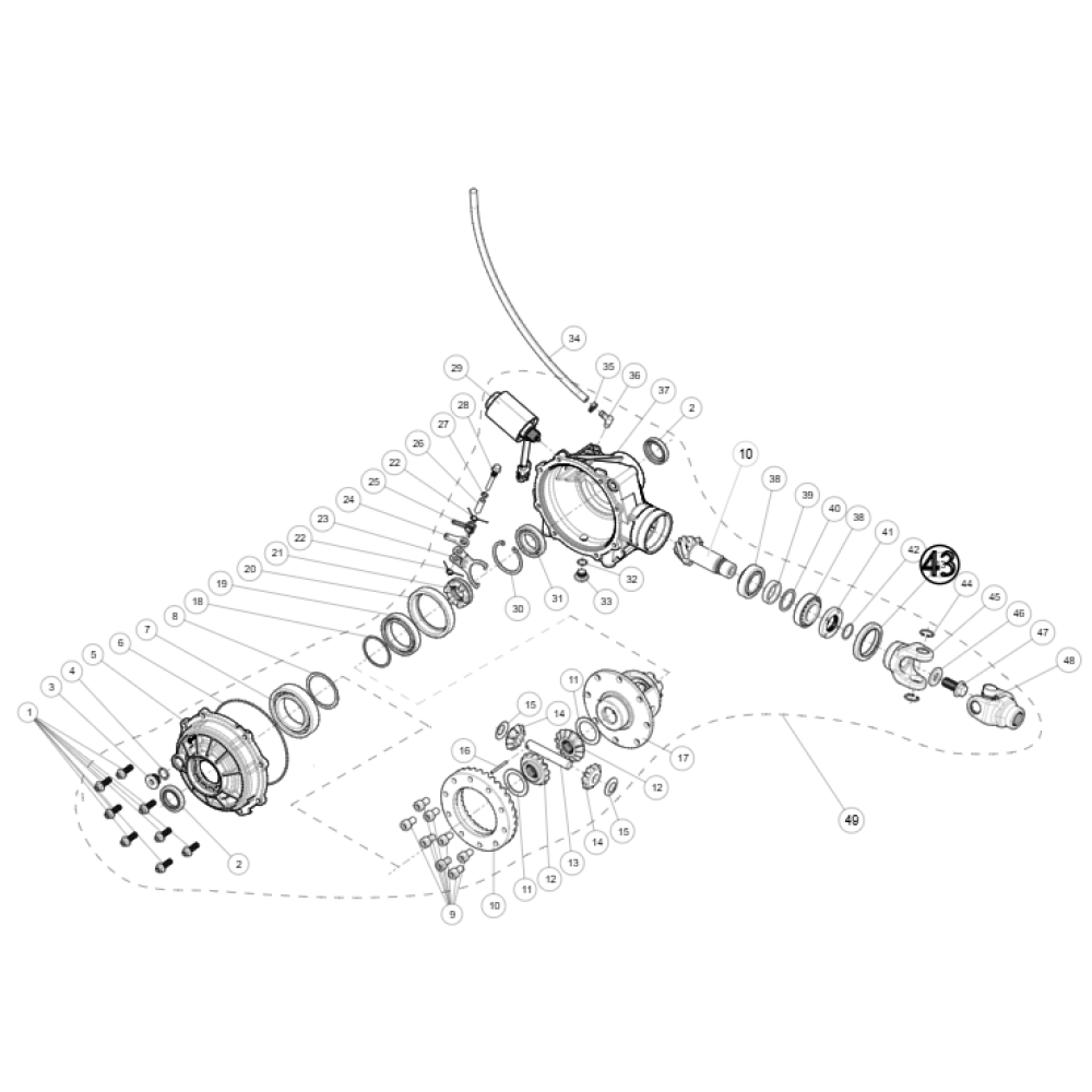 Сальник 48*65*9 ATV SEGWAY SNARLER AT5L