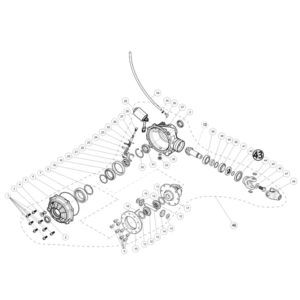 Сальник 48*65*9 ATV SEGWAY SNARLER AT5L