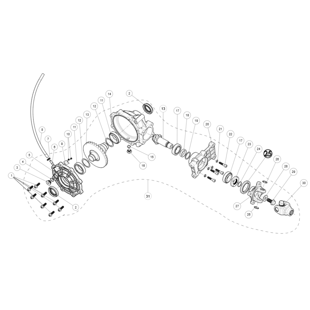 Сальник 48*65*9 ATV SEGWAY SNARLER AT5L