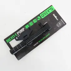 Насос велосипедний (алюм.корп.) (цил. 21х173 140PSI/8.3BAR)