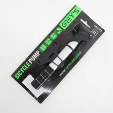 Насос велосипедний (алюм.корп.) (цил. 21х150 140PSI/8.3BAR)