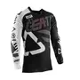 Джерсі Leatt чорний з білим 2XL
