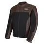 Мотокуртка Ridero YR JT-20-211 (шкіра коричнева) 5XL