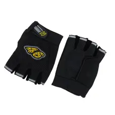 Рукавиці без пальців VR46 GO чорний L