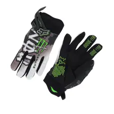 Рукавиці FOX Monster energy чорний з білим L