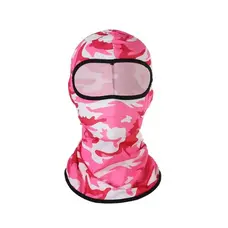 Балаклава камуфляж розовий