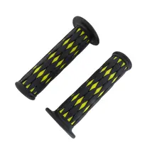 Ручки руля (л+п) (гріпси) SF619 чорний з жовтим