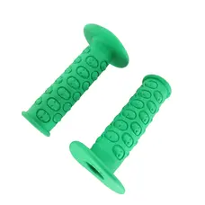 Ручки руля (л+п) (гріпси) MOTOGRIP (mod:1) зелений