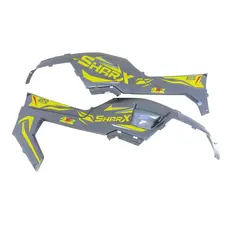 Пластик бічний центральний (л+п) ATV SharX 200сс (сірий)