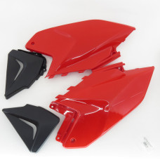 Пластик бічний задній (л+п) KOVI 300-4Т (CBS MAX300) (червоний)