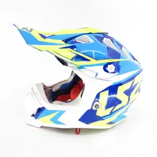 Шолом LS2 MX470 SUBVERTER NIMBLE WHITE BLUE YELLOW (L)
