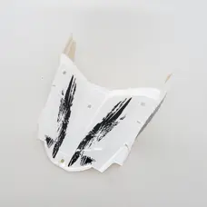 Крило переднє (без декору) (білий) Shineray XY200/250GY-9A