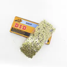 Ланцюг 520-120H Kawasaki ZZR250, Yamaha R1, Dirt Bike, ATV (жовтий) (DID)