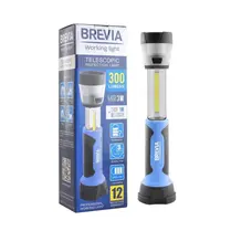 Ліхтар Brevia 3W COB 1W LED/8LED 300lm 2000mAh (11330)