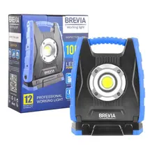 Ліхтар Brevia 10W COB 1000lm 4400mAh Power Bank type-C (11410)