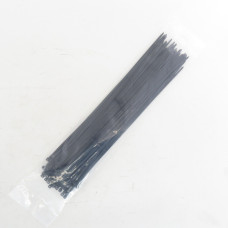 Хомут пластиковий 3.6x370мм чорний (100 шт)