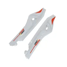 Пластик бічний задній (л+п) TEKKEN 250 (біло-помаранчевий)