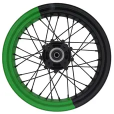 Диск задній (старого зразка) (зелено-чорний) TEKKEN 250