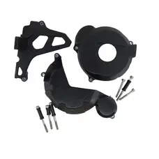 Захист кришок двигун. (к-т 3шт) СВ250сс, "OTOM" (чорний)