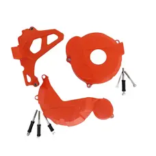 Захист кришок двигун. (к-т 3шт) СВ250сс, "OTOM" (помаранчевий)