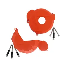 Захист кришок двигун. (к-т 2шт) СВ250сс, "OTOM" (помаранчевий)