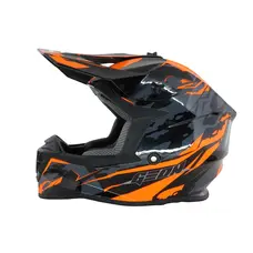 Шолом GEON 633 MX Крос ORANGE/GLOSS-BLACK L (59-60)