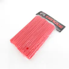 Накладки на спиці 170 мм червоний