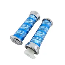 Ручки руля (л+п) (гріпси) ZX-320 синій