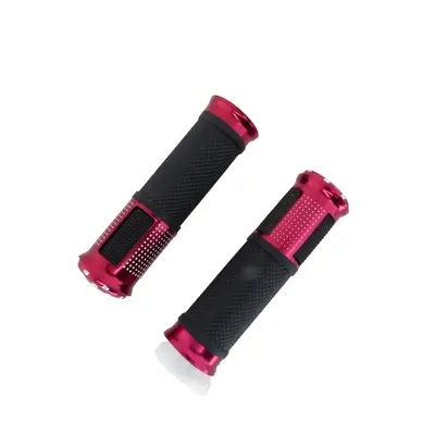 Ручки руля (л+п) (гріпси) PREMIUM червоний