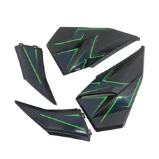 Пластик бічний центральний (л+п) TEKKEN 250 (сіро-зелений)