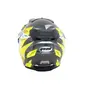 Шолом GEON 722 Дуал-спорт сірий з жовтим M (57-58)