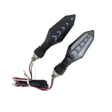 Повороти (пара) діодні LED MTG-246 (Yellow+White)