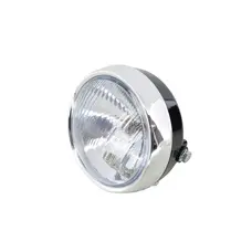 Фара в зборі чорна DELTA кругла D005