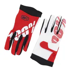 Рукавиці 100% iTRACK MOTOCROSS GLOVES (червоний) XL