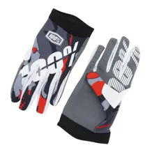 Рукавиці 100% iTRACK MOTOCROSS GLOVES (сірий) XL