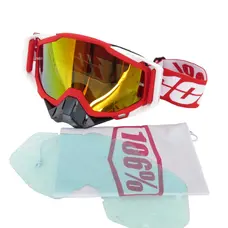 Окуляри 106% (білий з червоним)