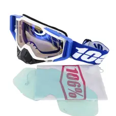 Окуляри 106% (білий з блакитним)